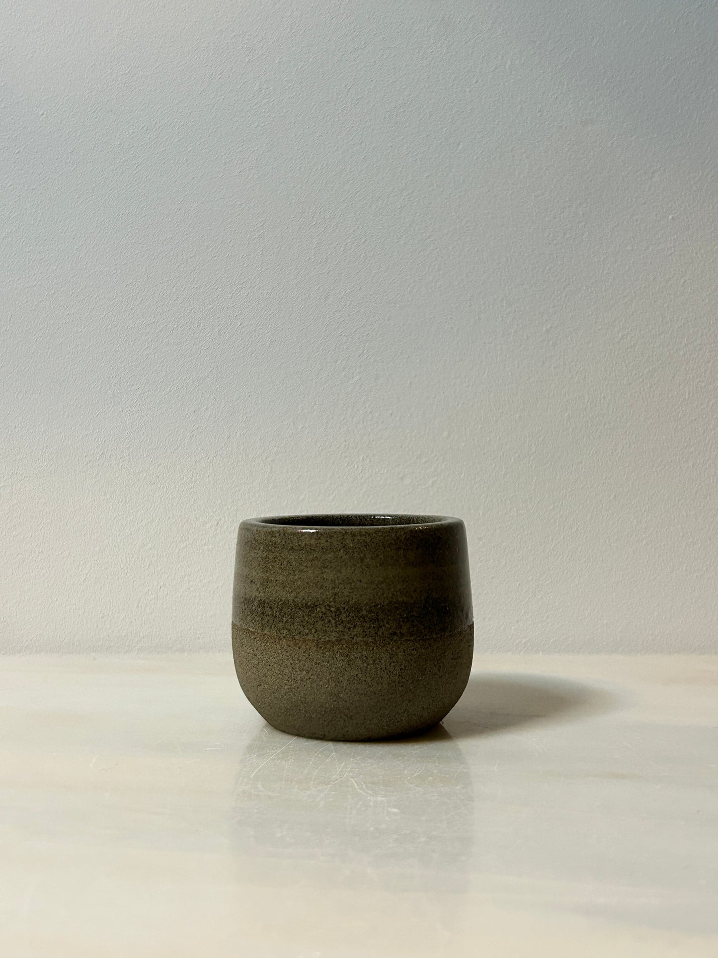 Stone Espresso Cups in Grey