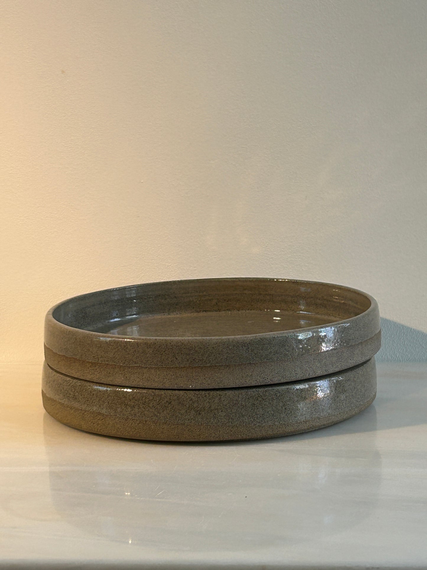 Grey Stone Dinner Plate