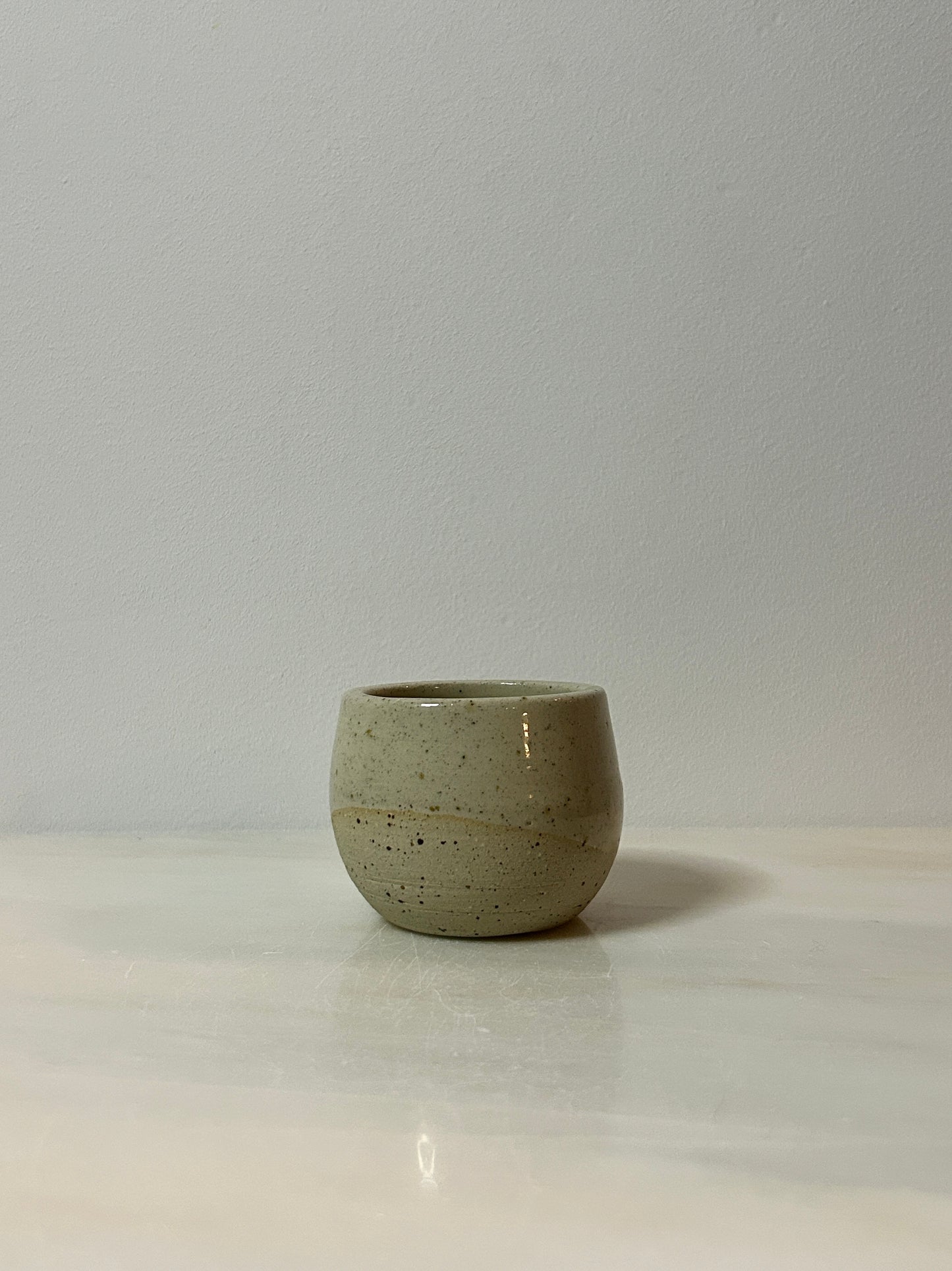 Stone Espresso Cups in Sand