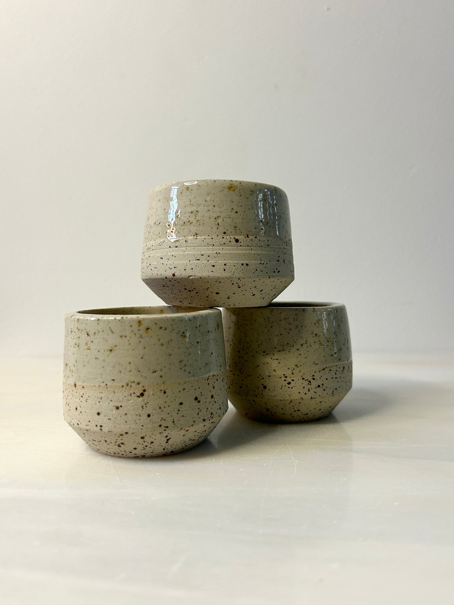 Edge Espresso Cup In Sand