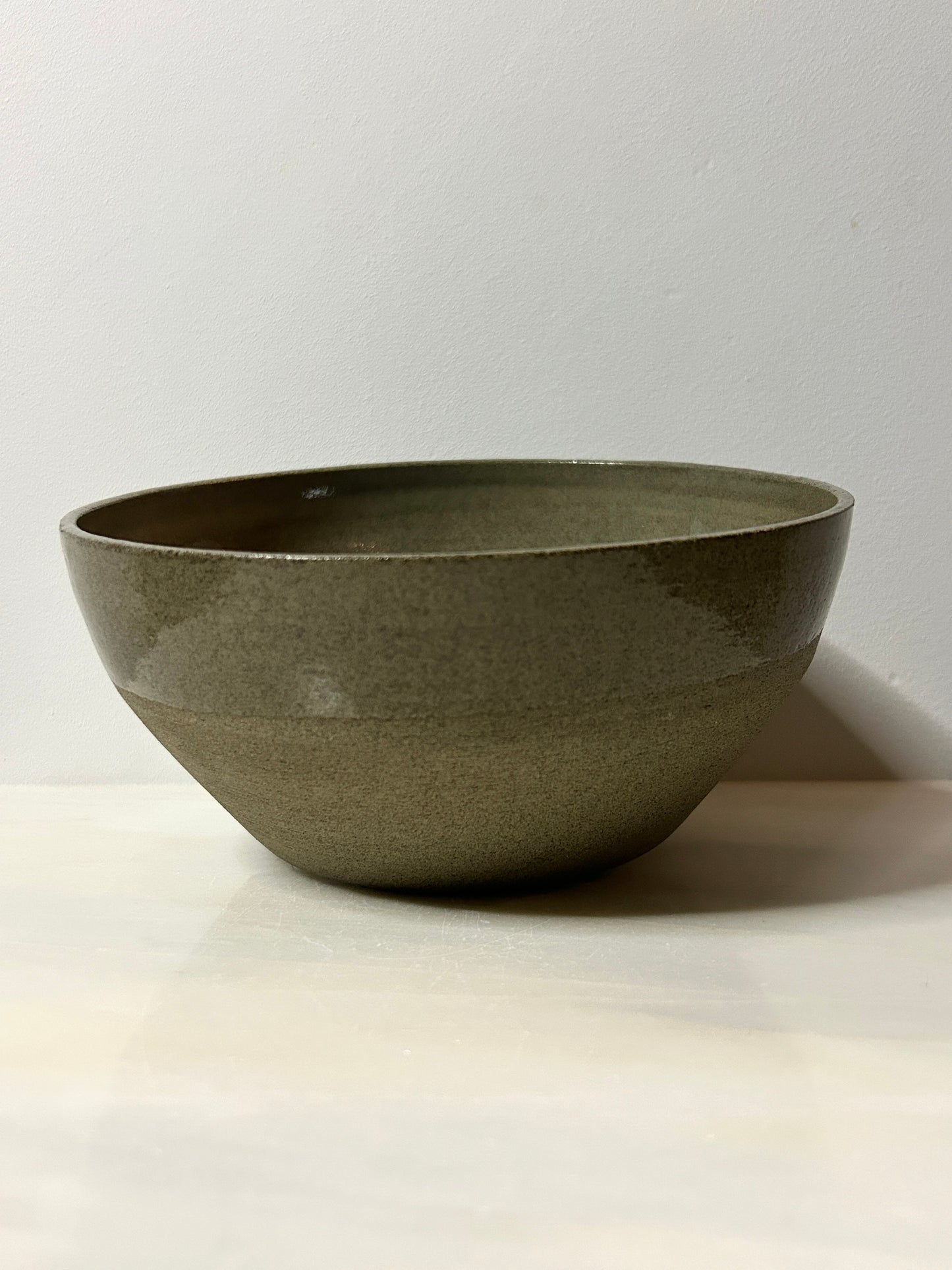 Large Sand Salad Bowl