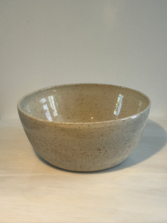 Large Sand Salad Bowl