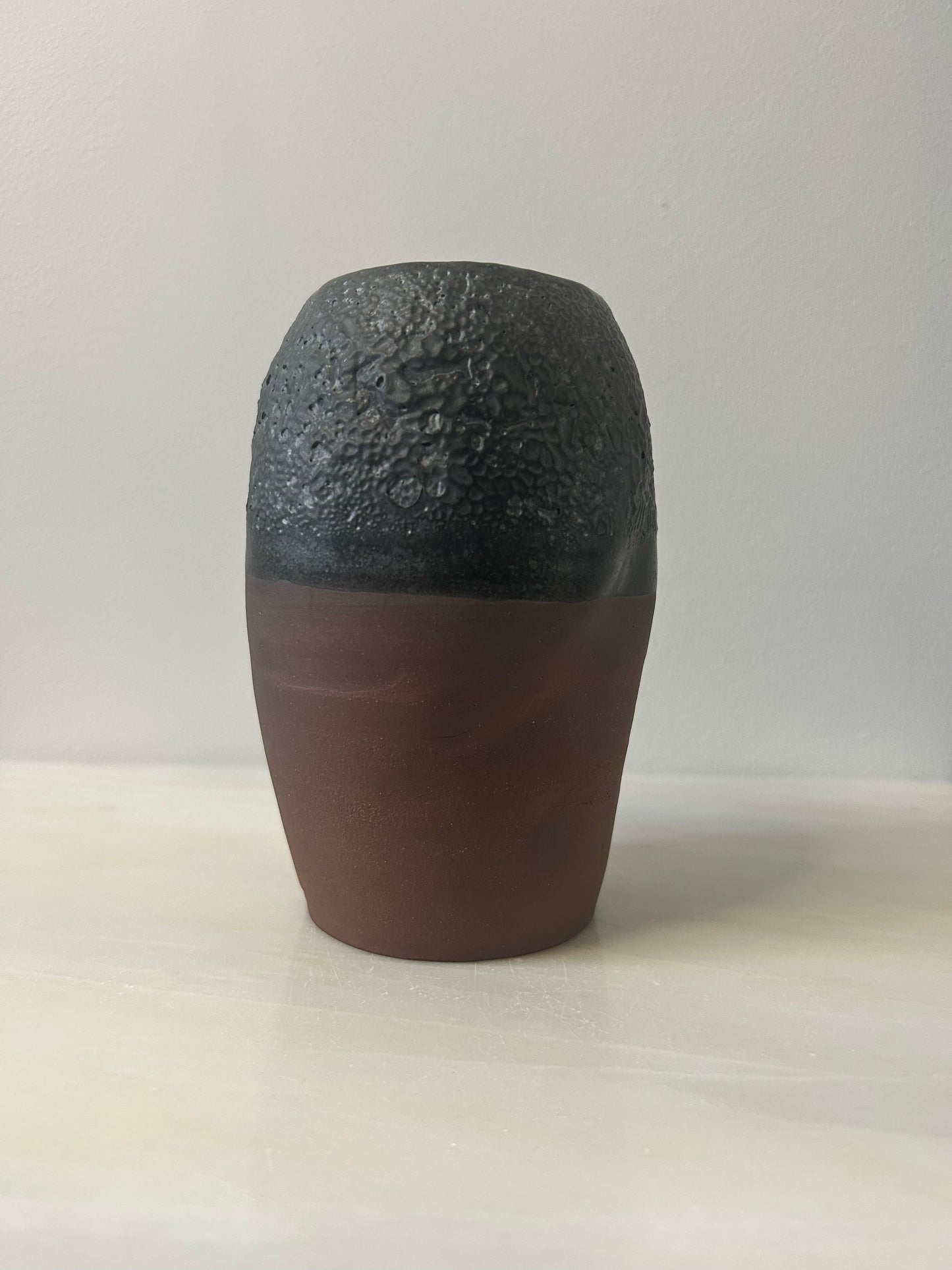 Medium Easter Island Vase in Red