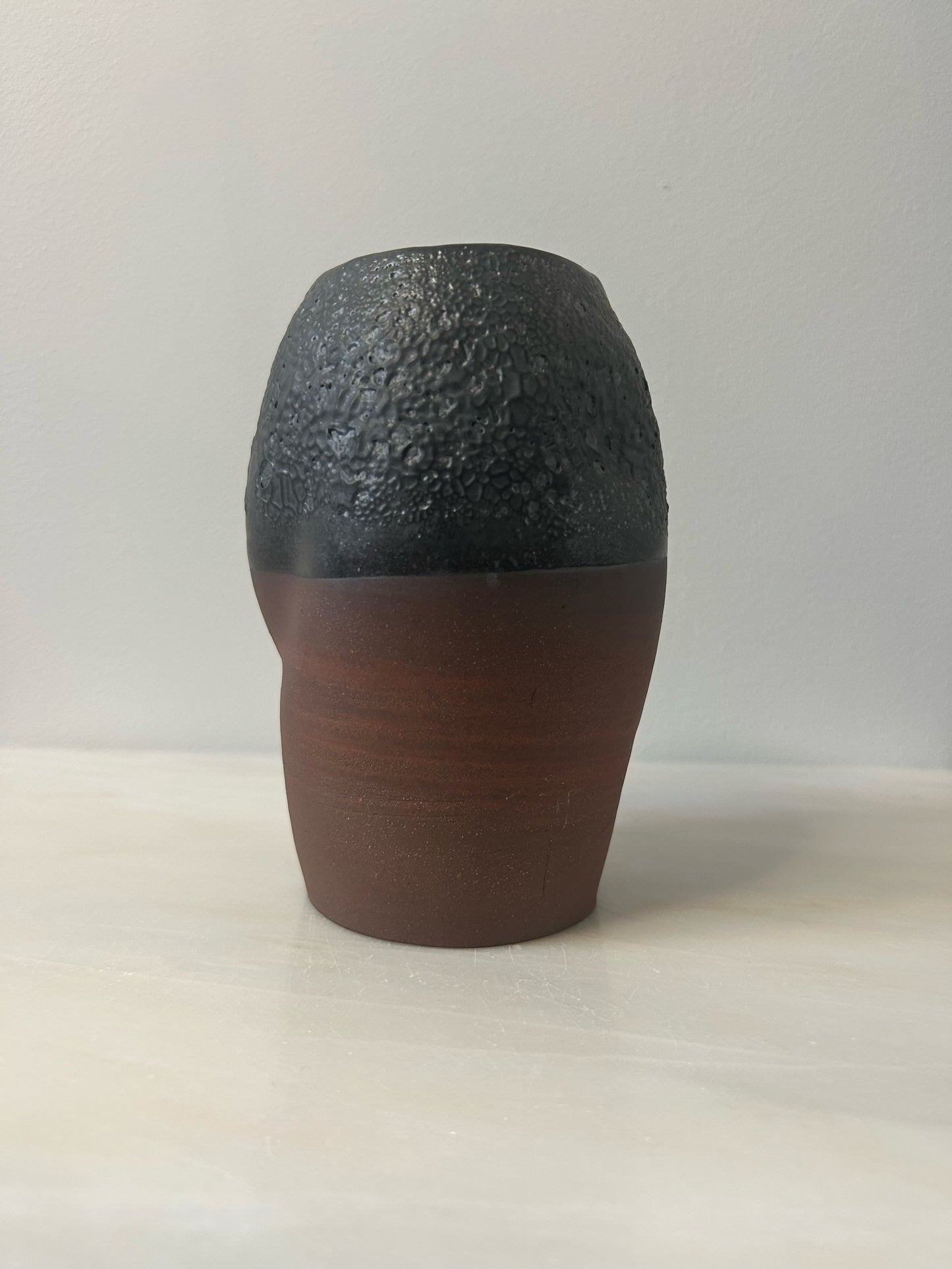 Medium Easter Island Vase in Red