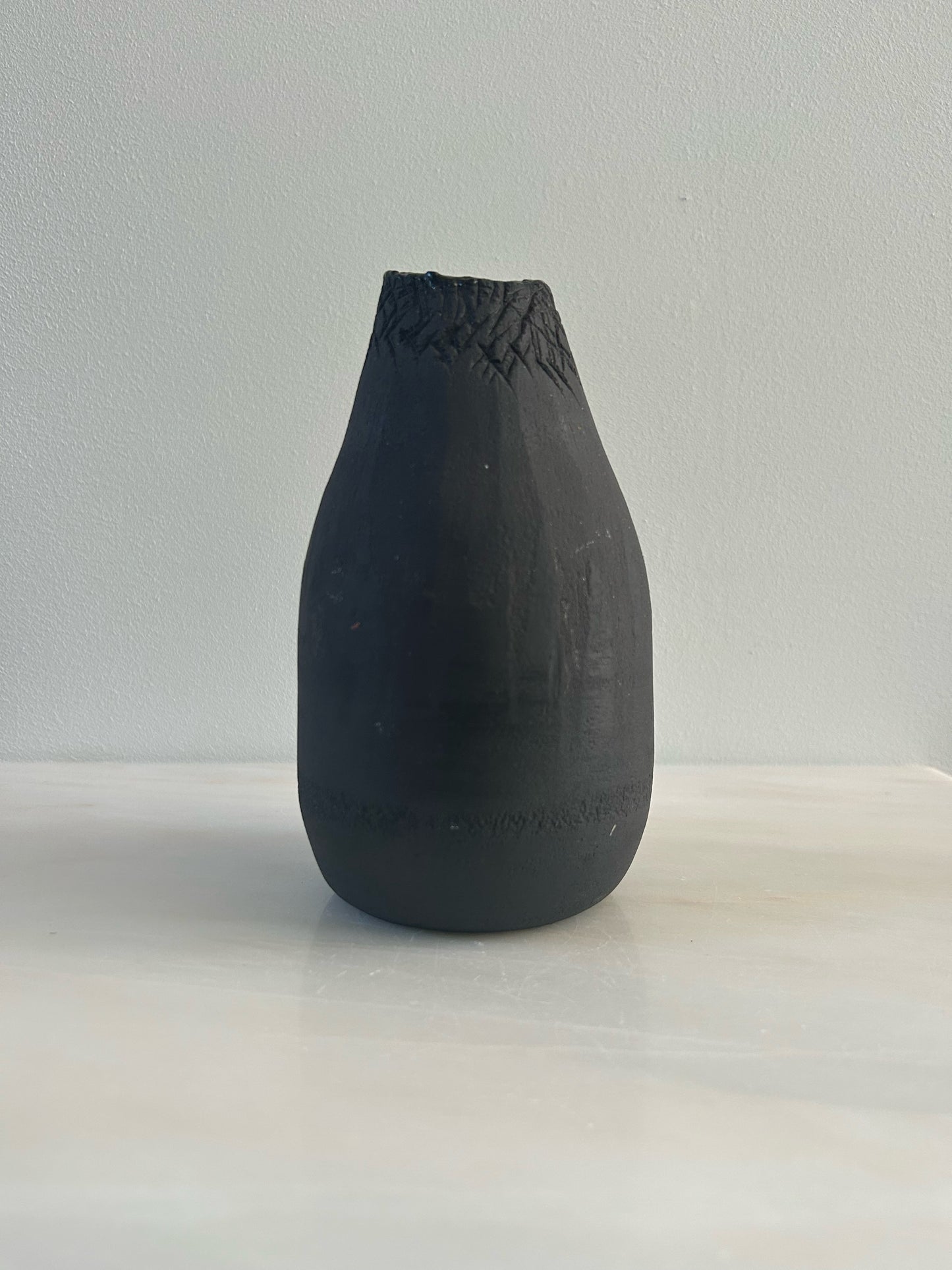 Raw Scratch Vase