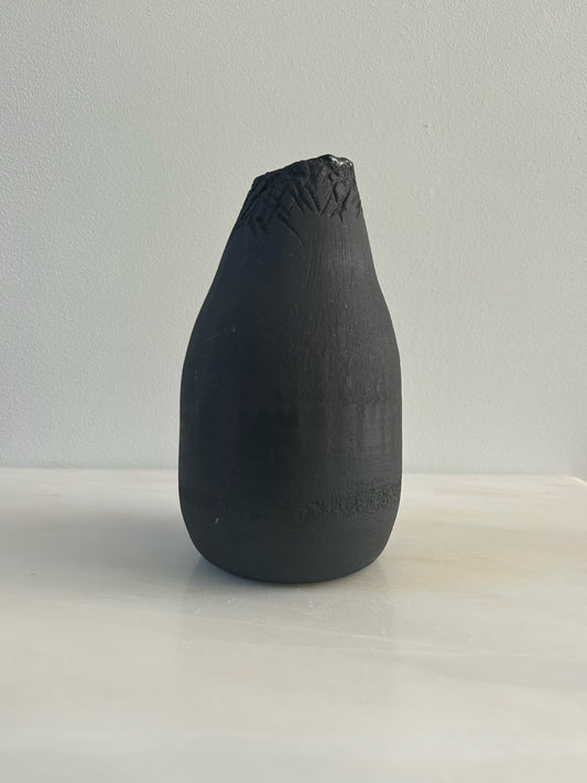 Raw Scratch Vase