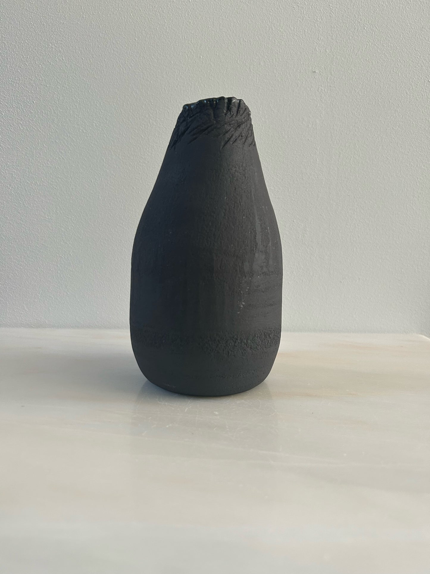 Raw Scratch Vase